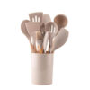 Set Utensilios de Silicona Beige 2