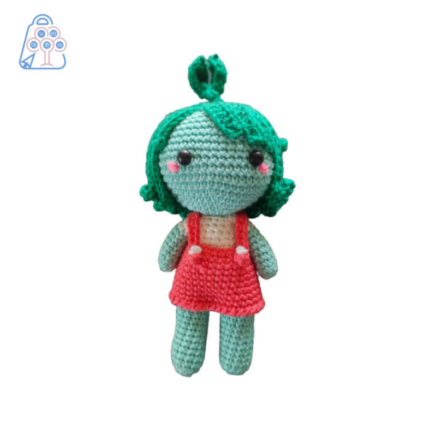 Flora Muñequita Amigurumi 1