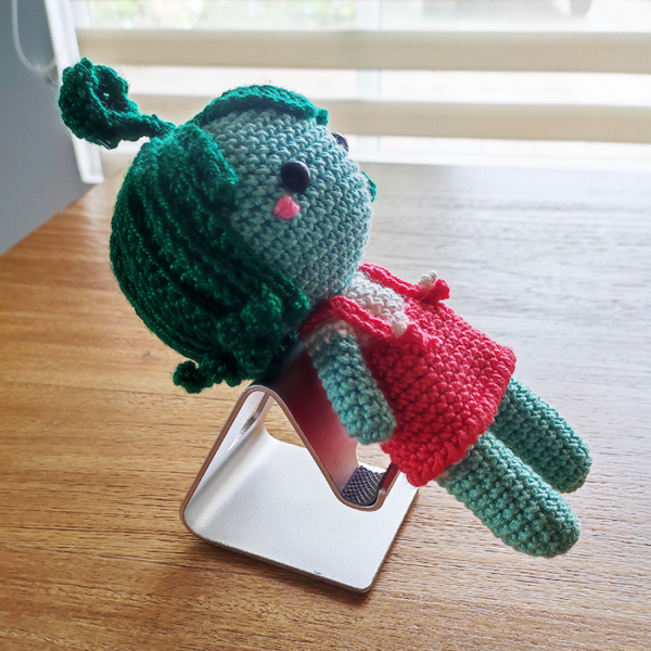 Flora Muñequita Amigurumi 4