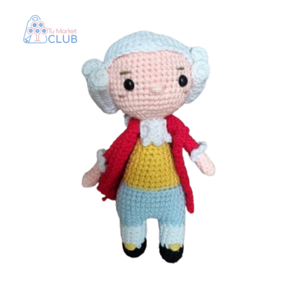 Amadeus Mozart Amigurumi 1