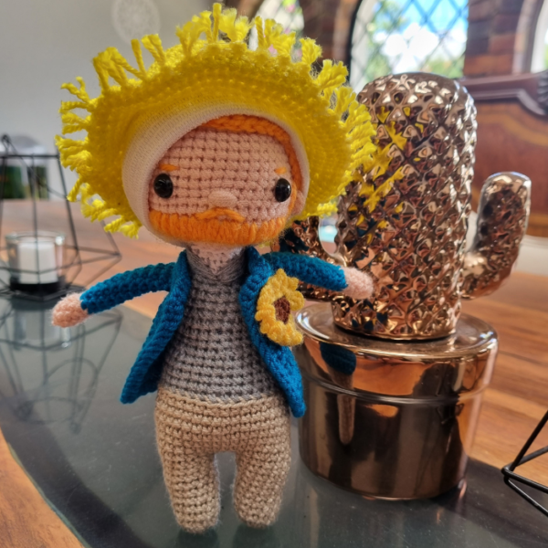 Vincent van Gogh Amigurumi 3